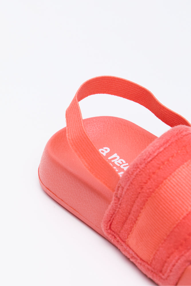 Orange Utility Slide Sandals (6)