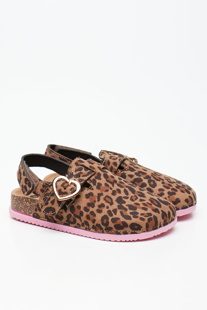 Leopard Print Mule