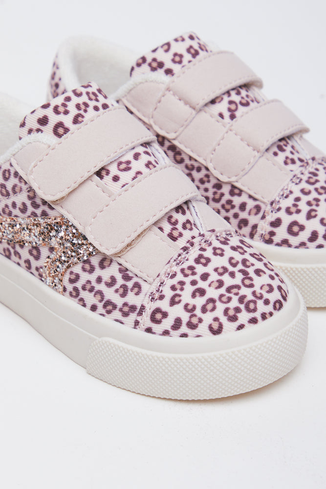 Leopard Print Glitter Sneakers (2)
