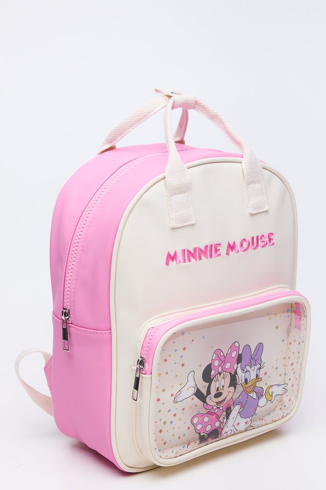 Cream Minnie Mouse Backpack (2)