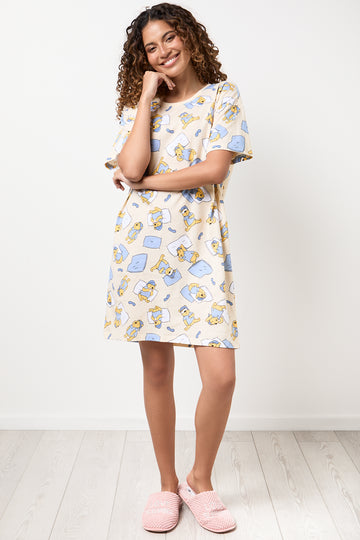Winnie the Pooh Cotton Sleep Dress