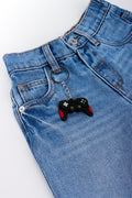Light Blue Denim Jean Shorts (1)