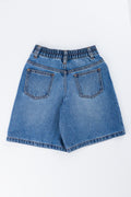 Light Blue Denim Jean Shorts (2)