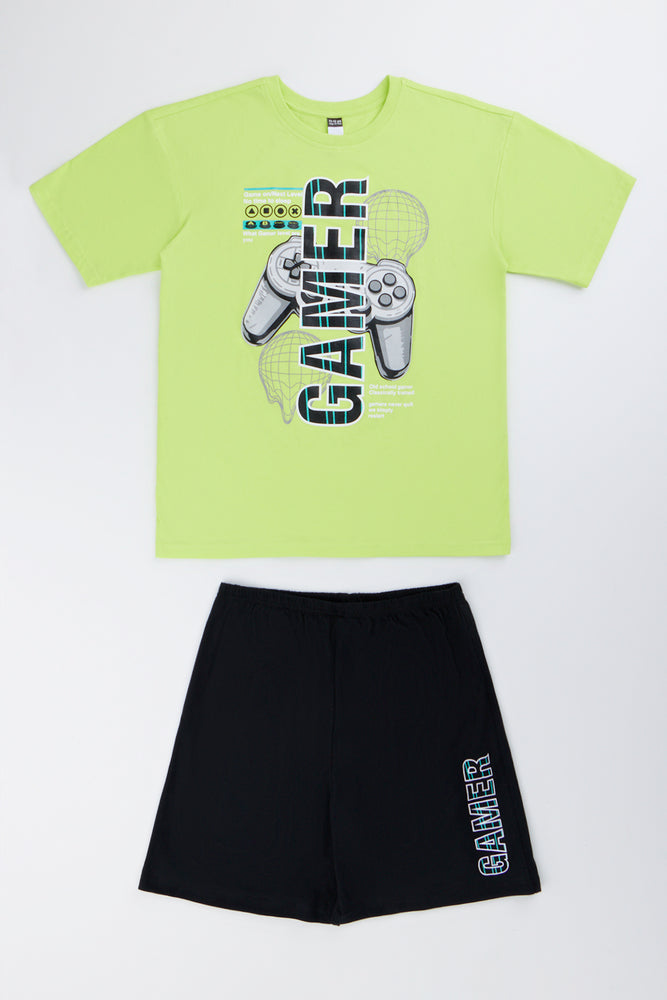 Gamer Print Pyjama Set