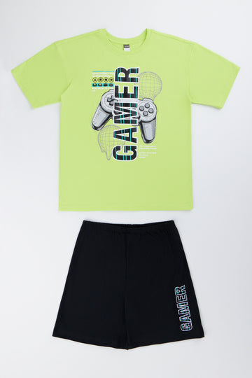 Gamer Print Pyjama Set