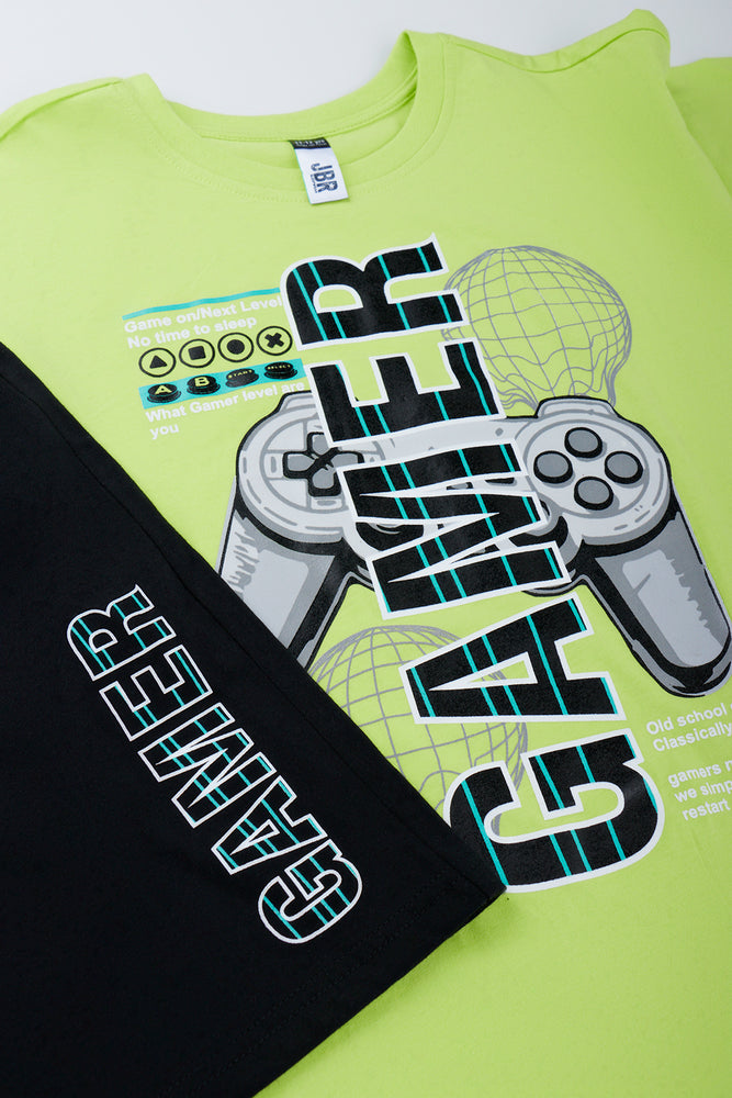 Gamer Print Pyjama Set (1)