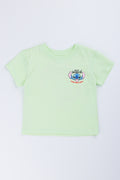 Lime Stitch Graphic T-Shirt