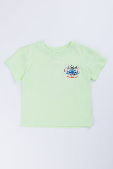 Lime Stitch Graphic T-Shirt
