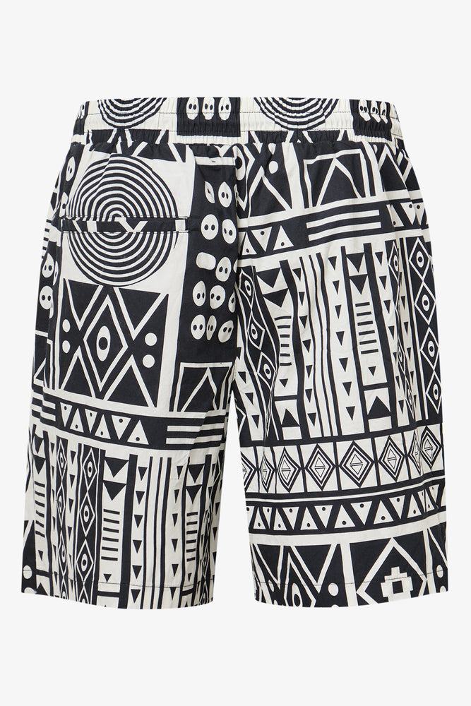 Abstract Print Heritage Shorts (1)
