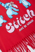 Red Stitch Beaded Fringe T-Shirt (1)