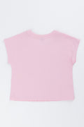 Pink Heart Ruffle T-Shirt (2)