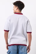 Graphic Knit Golf Shirt (2)