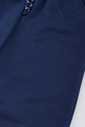 Navy Knit Shorts (1)