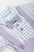 Woven Dungaree Set (1)