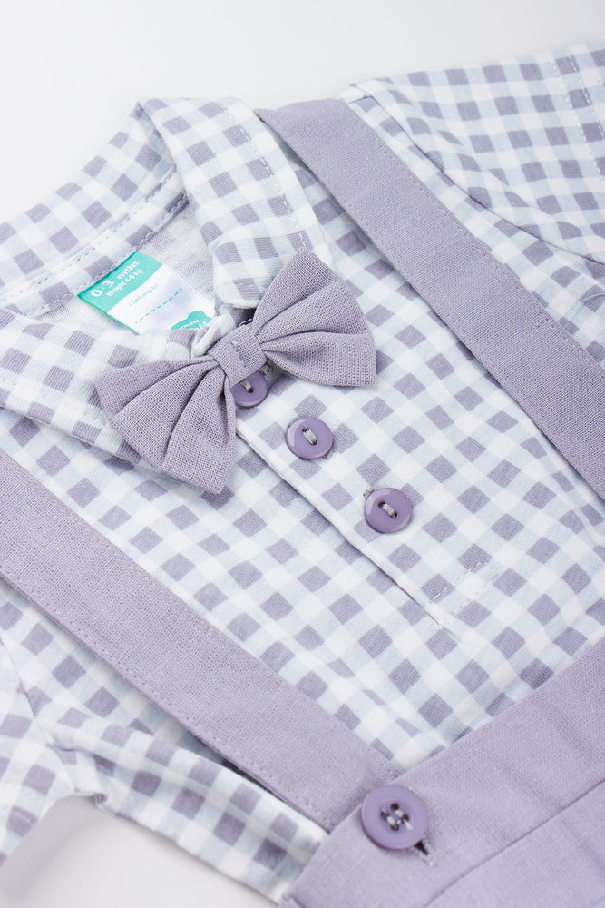 Woven Dungaree Set (1)