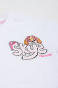 White Paw Patrol Boxy T-Shirt (1)