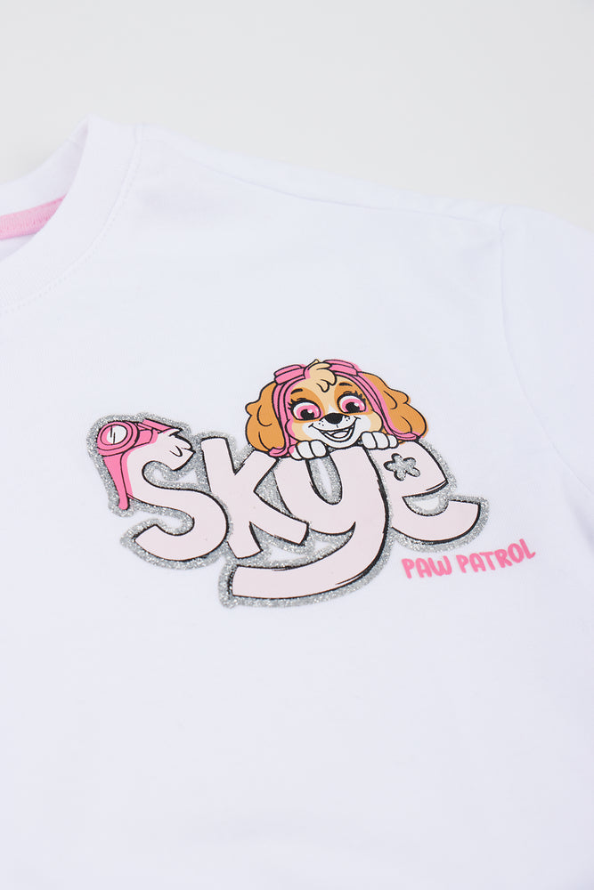 White Paw Patrol Boxy T-Shirt (1)