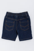 Indigo Five Pocket Denim Shorts (2)
