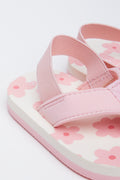 Pink Floral Toddler Sandals 2 Pack (1)