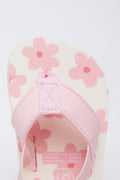 Pink Floral Toddler Sandals 2 Pack (2)