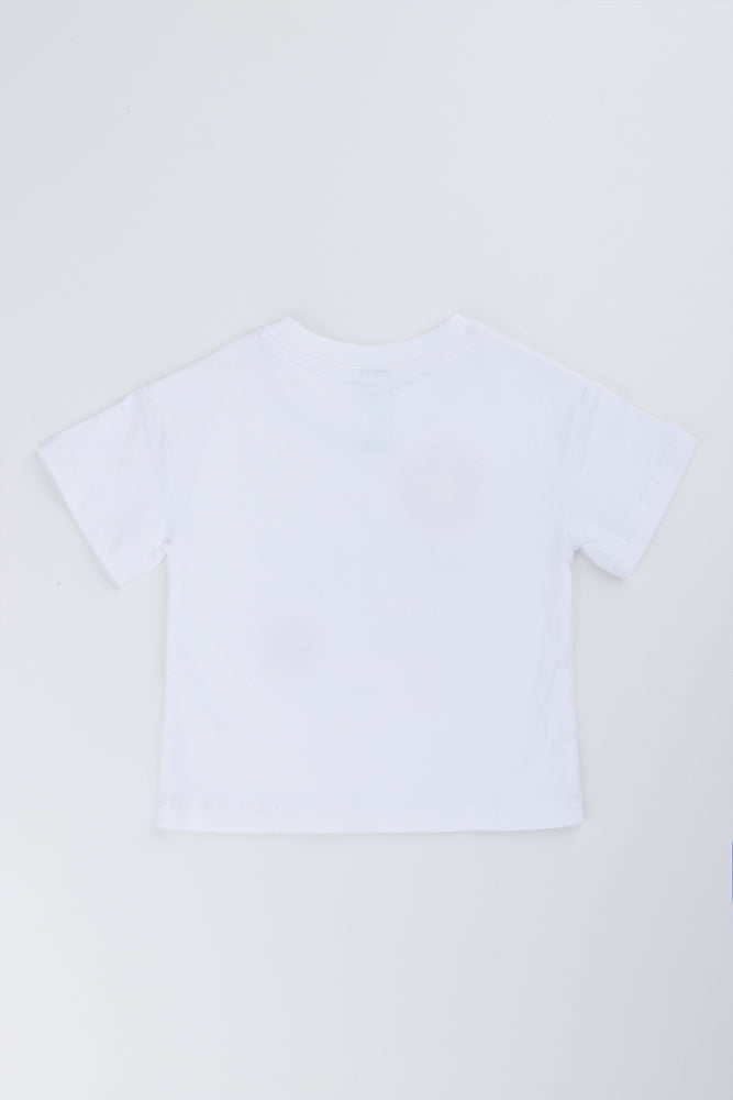 Leopard Flower Applique T-Shirt (2)