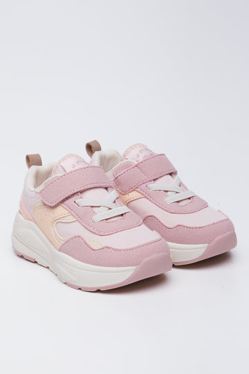 Girls Pastel Colourblock Sneakers