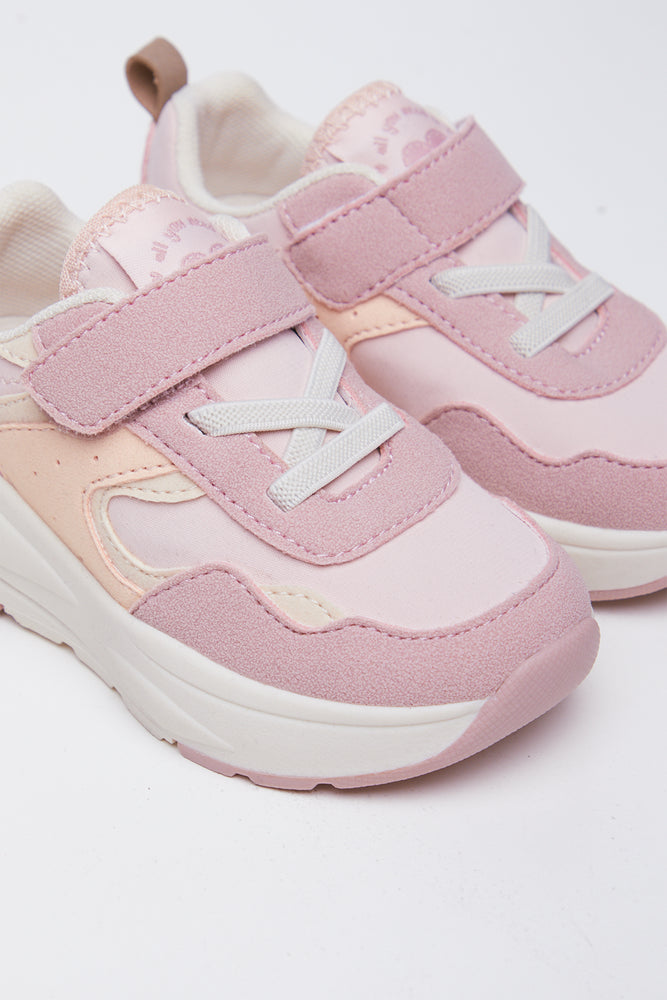 Girls Pastel Colourblock Sneakers (2)