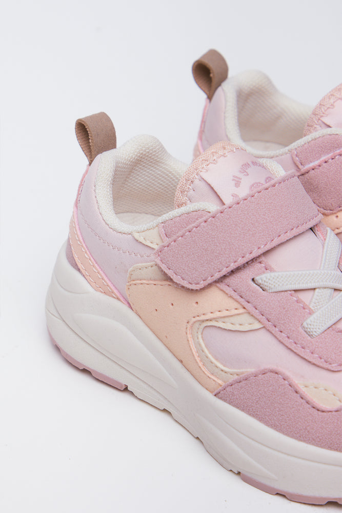 Girls Pastel Colourblock Sneakers (3)