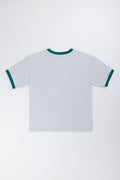Grey Short Sleeve Graphic T-Shirt (2)