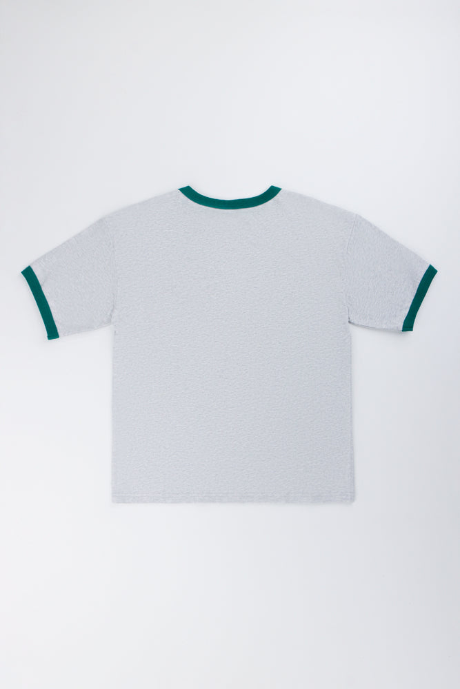 Grey Short Sleeve Graphic T-Shirt (2)