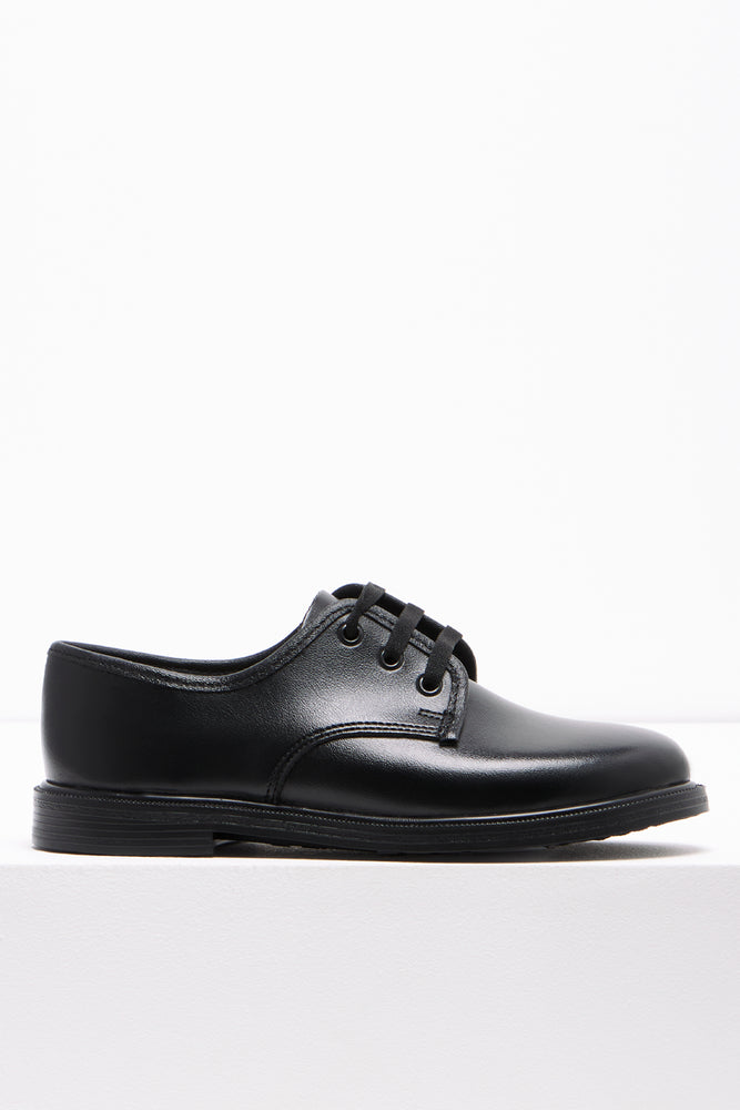BFirst Boys Black School Shoes (1)