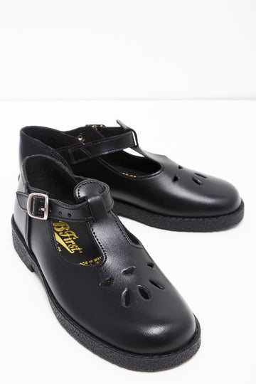 Bfirst Black Girls School Shoes