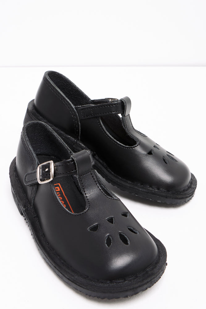 Black Buccaneer School Shoes