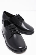 Toughees Boys School Shoes Black