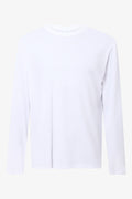 White Long Sleeve Regular T-Shirt