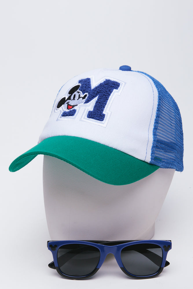 Mickey Mouse Cap & Sunglasses Set