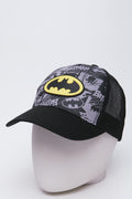 Black Batman Trucker Cap