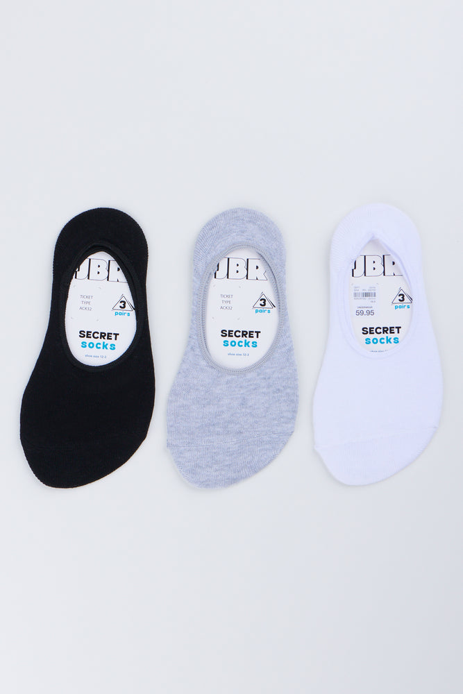 3 Pack Secret Socks