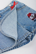 Minnie Mouse Denim Skort (1)