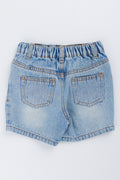 Mickey Mouse Light Blue Denim Shorts (2)
