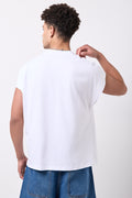 White Textured Skeleton T-Shirt (2)
