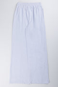 Grey Melange Wide Leg Joggers (2)