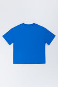 Spur Blue Graphic Print Crew Neck T-Shirt (2)