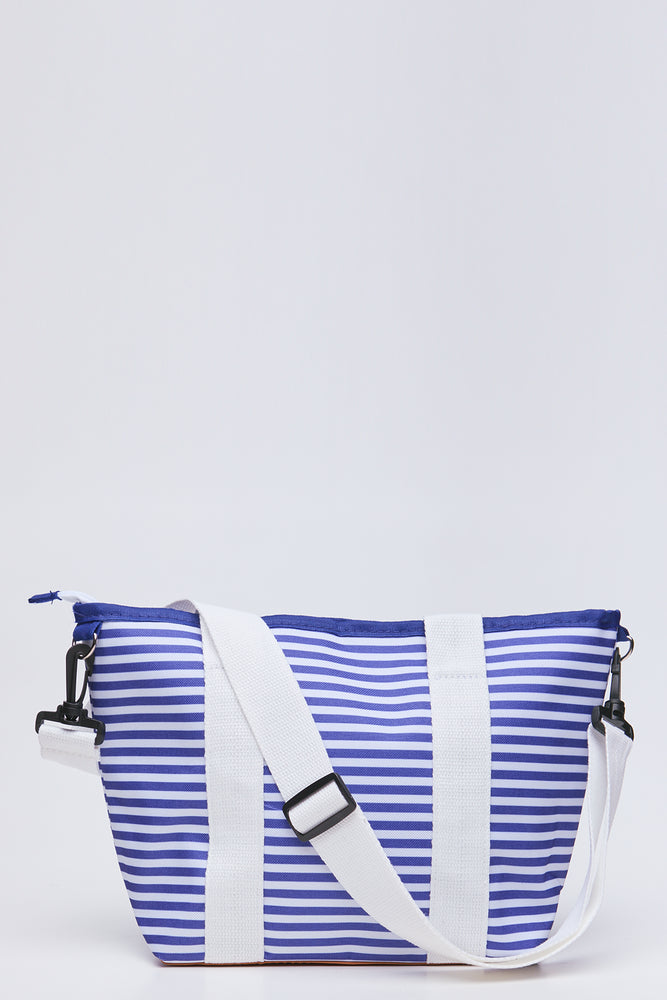 Blue Stripe Lunch Bag (1)