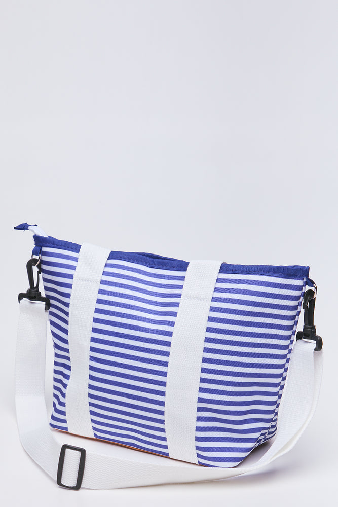 Blue Stripe Lunch Bag (3)