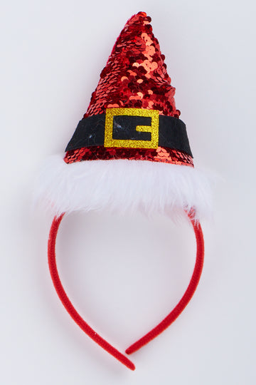 Red Santa Hat Headband