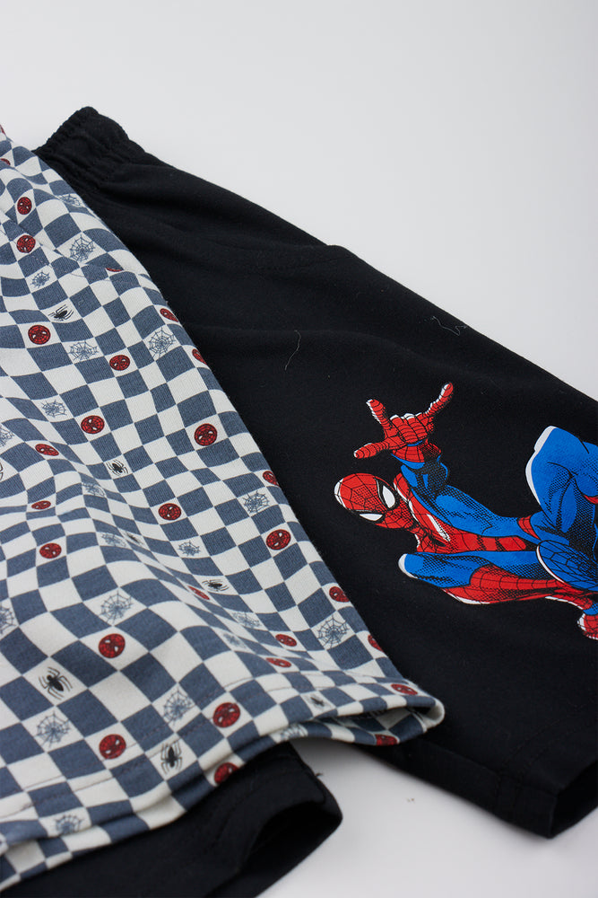 Spider-Man Graphic Shorts 2 Pack (1)