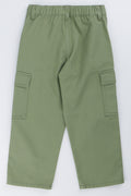 Khaki Skater Cargo Pants (2)