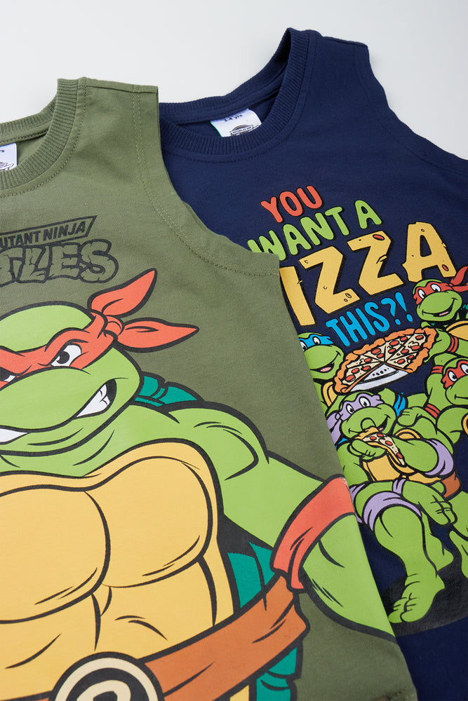Teenage Mutant Ninja Turtles 2 Pack Vest (1)