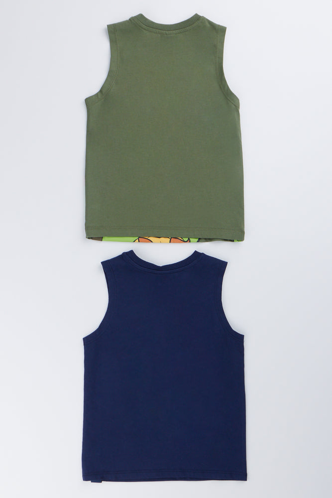Teenage Mutant Ninja Turtles 2 Pack Vest (2)